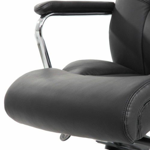 Кресло руководителя Brabix Premium Phaeton EX-502 кожа, черное 530882 фото 4